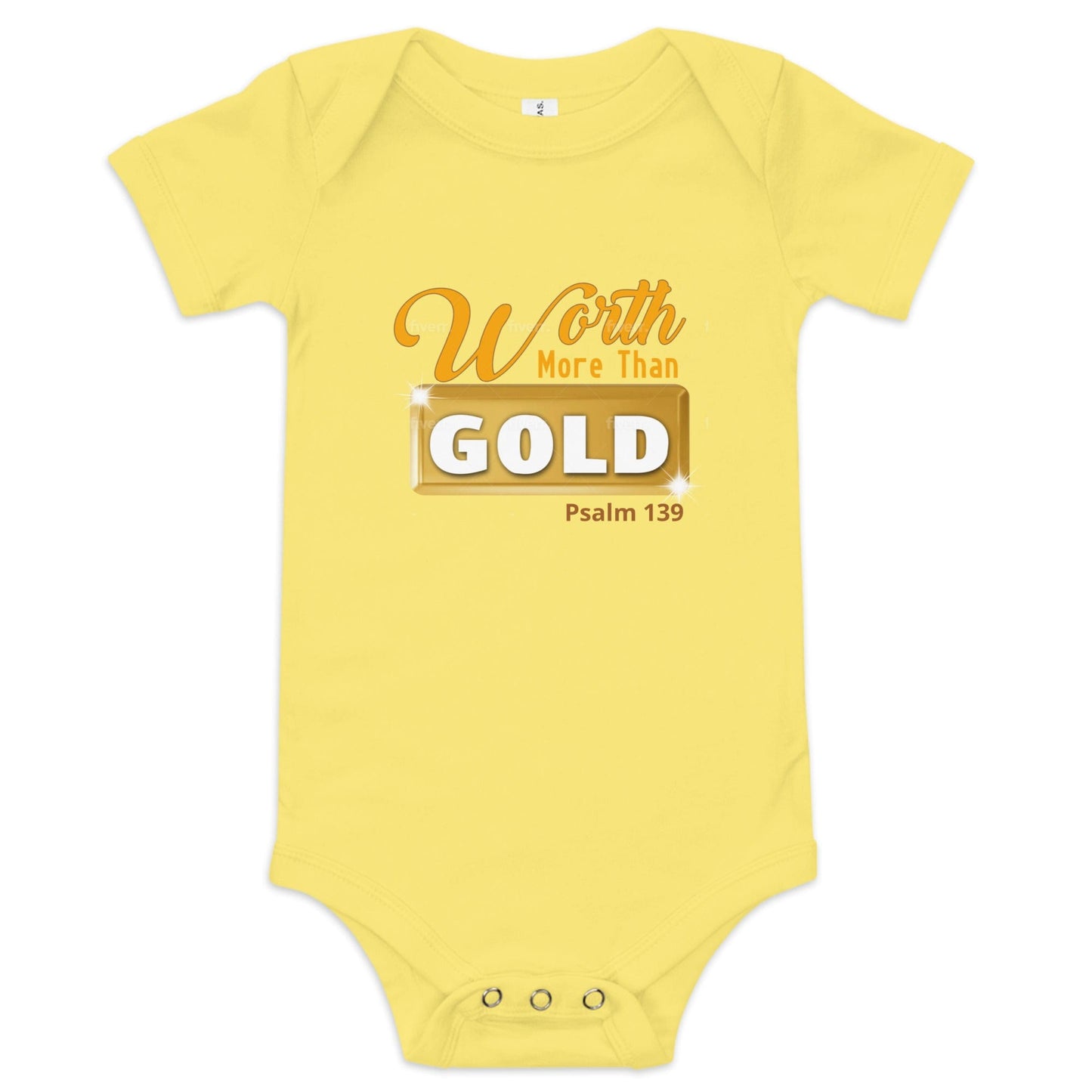 Journey of Becoming Yellow / 3-6m Baby short sleeve one piece