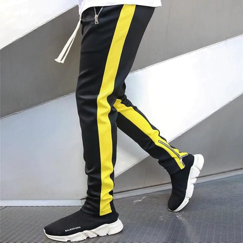 Journey of Becoming Yellow / M Men's Fitness Sweatpants