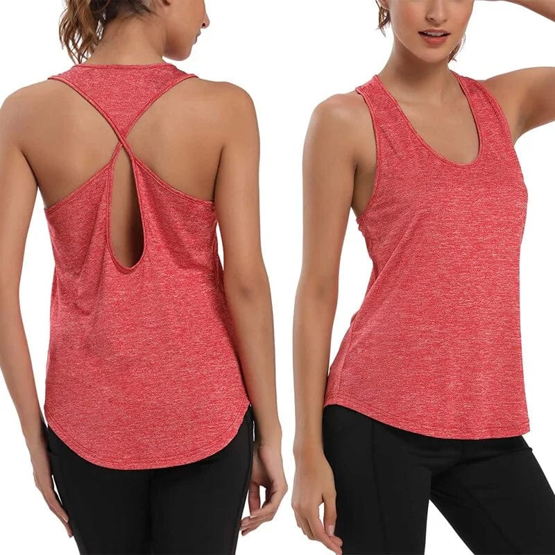 Journey of Becoming Red / L Running Vest Fitness Yoga Shirts