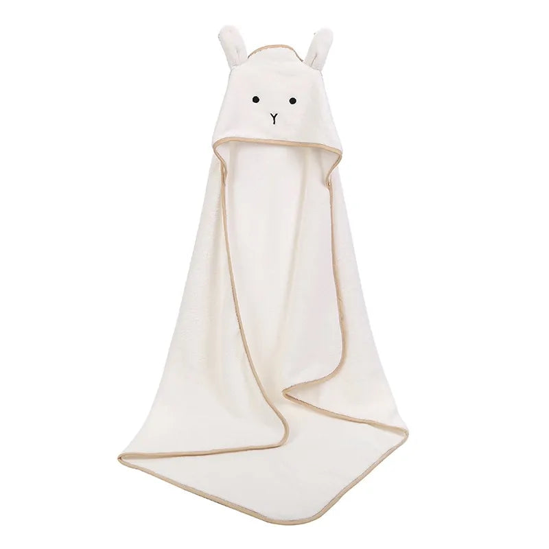 Baby Hooded Poncho Bath Towel