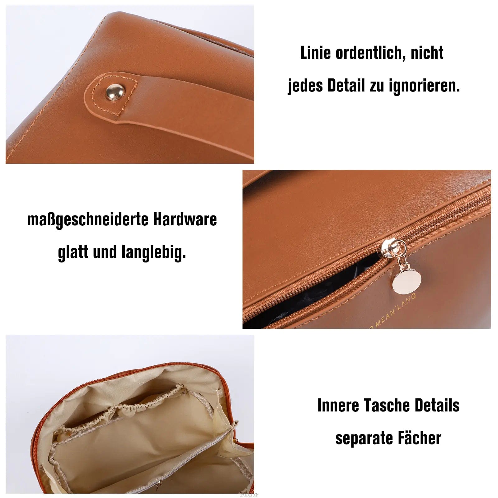 Journey of Becoming Large-Capacity Leather Cosmetic Bag