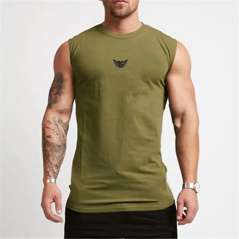 Journey of Becoming Compression Gym Tank Top for Men